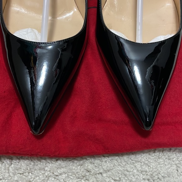 Christian Louboutin Patent Black Pumps - Picture 5 of 9